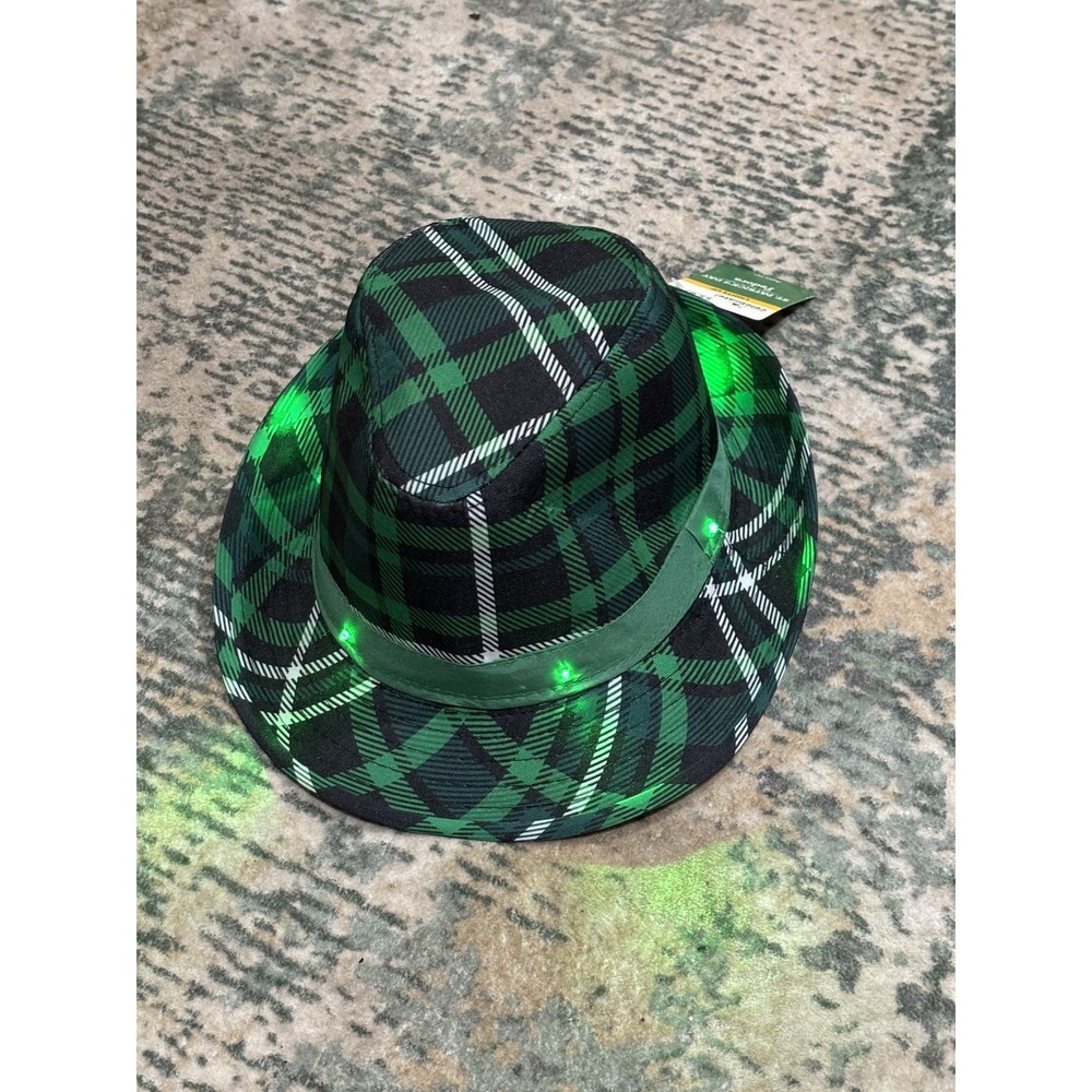 St. Patrick‎ Day Light Up Fedoras - Lot Of 15 NWT